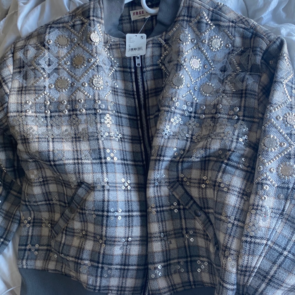 Free people embellished jacket
